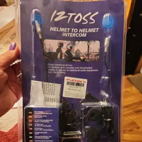 12toss 0000051603778 2 Way Motorcycle Motorbike Helmet Intercom Headset Communication System Kit Mp3