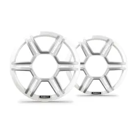010-13290-01 Apollo 753759326180 Fusion White Sport Grilles For 6.5 Inch Speakers #010-13290-01