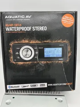 Aq-mp-5bt-h-1313 Aquatic Av Aq-mp-5bt-h-1313- - Aq-mp-5bt-h Harley Davidson Bluetooth/mp3 Stereo