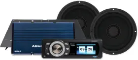 Hk501 Aquatic Av Ultra Classic Package For Harley Flht 1998-2013 V-twin