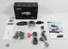 Asmaxf1sp01 Asmax 1x Motorcycle Bluetooth Headset Helmet Speaker Microphone Intercom Noise Cancel