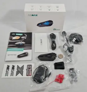 Asmaxz1sp01 Asmax 1x Motorcycle Bluetooth Headset Helmet Speaker Microphone Intercom Noise Cancel