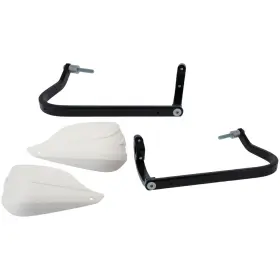 2064360039-8cbfe0 Barkbusters Storm Two Point Mounted Handguard Kit Black/white