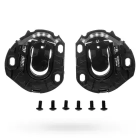 8054072 Bell Srt Modular Hinge Plate Kit Street Motorcycle Helmet Accessories - Black/one Siz