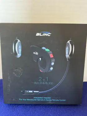 Bl100i Blinc And Bl300 Integrated Headset For Motorcycle Helmets Remote Control