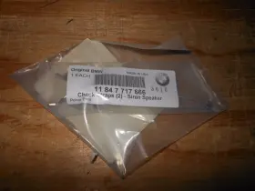 11847717666 Bmw New Oem Check Straps 2 - Siren Speaker Police Parts #