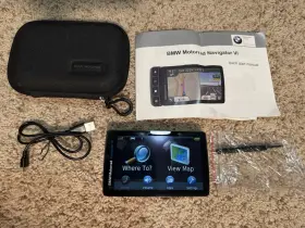 Bmw 340440322801 Motorrad Garmin Navigator Vi - Complete With Case And Accessories