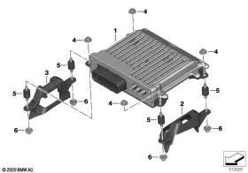 65125b42528 Bmw Genuine Motorrad Control Unit For Audio System - Ap2.0 Us