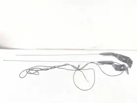 65217686572 Bmw 99-04 K1200lt Front Left Right Radio Antenna Set