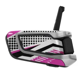 Bo-cscardopb262001d001 Bobmoto For Cardo Packtalk Bold Device Protection Decal Sticker 1 Piece Cyber Pink