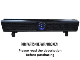 Brt25slr Boss Audio 24 Inch Bluetooth Soundbar With Led Lighting For 1 1/2 Utv Parts