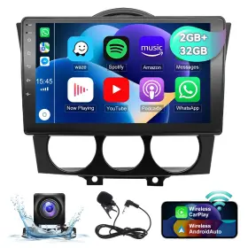 Eas3py4bkkn Brisunshine Android 13.0 Double Din Car Stereo For Mazda 2003-2008 9 Inch Hd Touch Screen