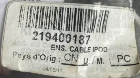 219400187 Can-am Ipod Integration Cable P/n #1863