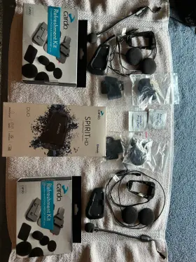 1401-0202-02 Cardo Spirit Hd Duo Headset For Motorcycles