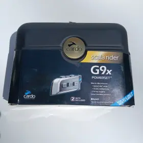 Cardo 481237138197 Scala Rider G9x Powerset Bluetooth Communication System