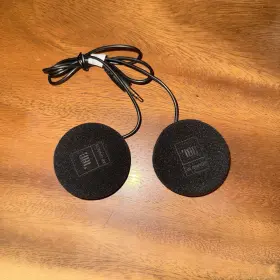 715031 Cardo 45mm Audio Set Works With Most Helmet Communicators Single Pack Black