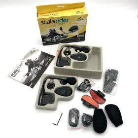 Cardo 828831832580 Scalarider Teamset Pro Rider To Passenger Wireless Intercom System Headset
