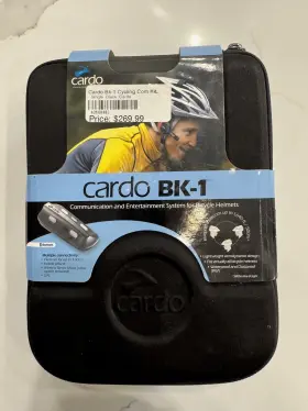 Cardo 828831833884 Bk-1 Bike Helmet Communication System