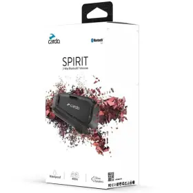 Cardo 828831843067 Spirit Single Bluetooth Communication System For Motorcycle Helmets