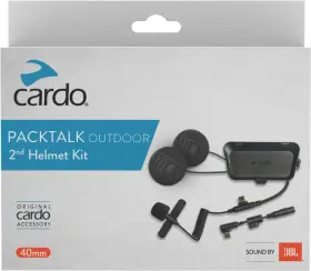 Acc00017 Cardo Packtalk Outdoor - 2nd Helmet Kit