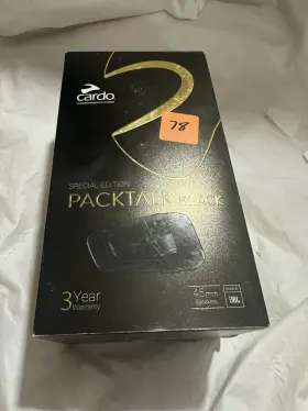 Ptb00040 Cardo Does Not Charge Packtalk Black Edition Single Comes With Accessories
