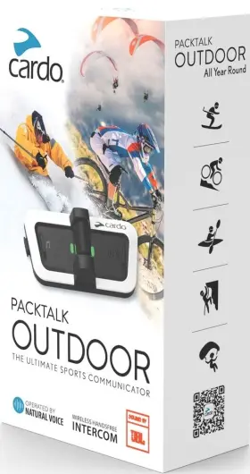 Sp000110 Cardo Palktalk Outdoor Duo - White