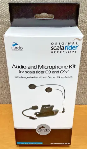 Srak0027 Cardo Scala Rider G9 And G9x Audio Microphone Kit