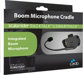 Sppt0002 Cardo Systems Packtalk Hard Boom Audio Kit