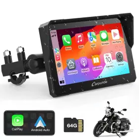Jz-w702 Carpuride Portable Motorcycle Gps Navigation 7 Inch 00g Waterproof Touchscreen