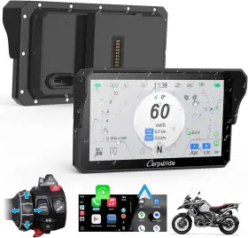W602bspro Carpuride W602bs For Bmw Motorcycle Carplay And Android Auto 6.25 Inch Ip67