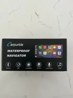 W603d Carpuride Motor Stereos Waterproof Apple Carplay/android Auto Navigation
