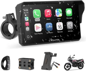 X004x2mo7j Carpuride W602s Pro Motorcycle Carplay Android Auto 6.25 Inch Gps Screen Waterproof
