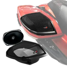 Rpmst692lk24 Cerwin Vega Mobile Cerwin-vega Cut In Lid Kit With Speakers For 2024 Harley Davidson