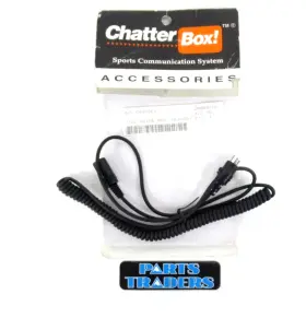 20080726 Chatter Box Chatterbox Noise Reduction Headset Extension Cord X1/x2