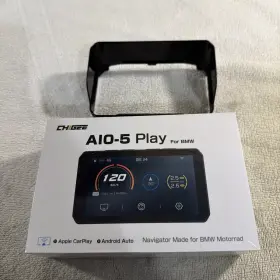 Aio-5 Chigee 977387770540 Play For Bmw Motorcycles 3-pin Interface Plug Andplay Smart Display