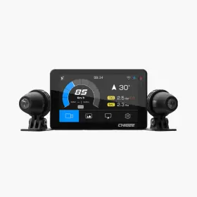 Mfp0127 Chigee Xr-2 Motorcycle Smart Riding Dashcam For Any Moto Carplay And Androidauto
