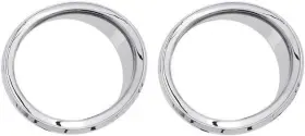 42105 Ciro Front Speaker Accents Chrome Harley Davidson Flht/flhx