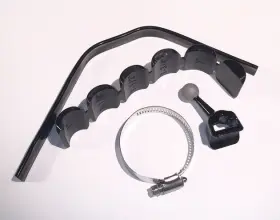 50126-b Ciro Universal Ball Mount 7/8 Inch -2.25 Black