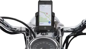 50313 Ciro Phone/gps Bar Mount Without Charger Black