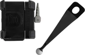50317 Ciro Black Smartphone/gps Holder And Mount For 2014-2023 Harley Davidson Touring