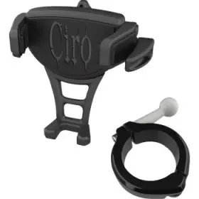 50357 Ciro Black Constrictor Phone Holder With 1-1/2 Inch Clamp