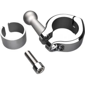 55134 Ciro Chrome Gen 2 Ball End Mount With 1-1/2 Inch Clamp