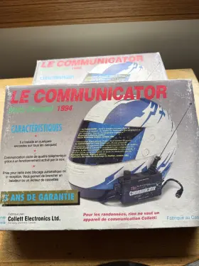 Collett Electronics 777057400007 Lot 2 1994 Multi-channel Helmet Communicator / Untested