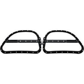 C0025-b Covingtons Front Dimpled Speaker Grilles - Black