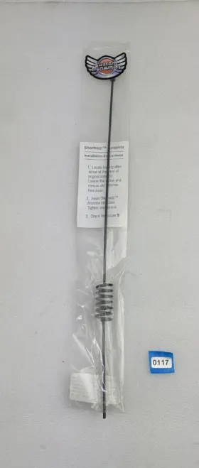 76306-98 Custom Dynamics Sta-01 15 Inch Shortee Antenna Replaces Harley Davidson Oem