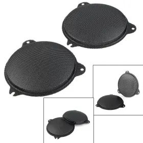 Dictorcoltd 310002186467 Black Front Mesh Speaker Grills For Harley Electra Glide 2014-2018