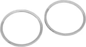 144257 Drag Specialties Ds Chrome Speaker Bezels Harley Davidson Electra Glide/street Glide #144257