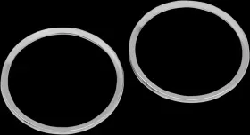 2202-0063-sc-7 Drag Specialties 2202-0063 Speaker Bezel - Chrome