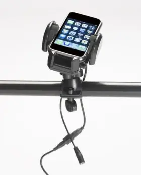 06-660 Echo-e-com - Ecom All-in-one Handlebar Phone Holder And Charger