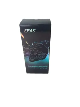 Ejeas 889251516641 V6 Pro Motorcycle Helmet 2 Rider Intercom Bluetooth Interphone 2pc Set